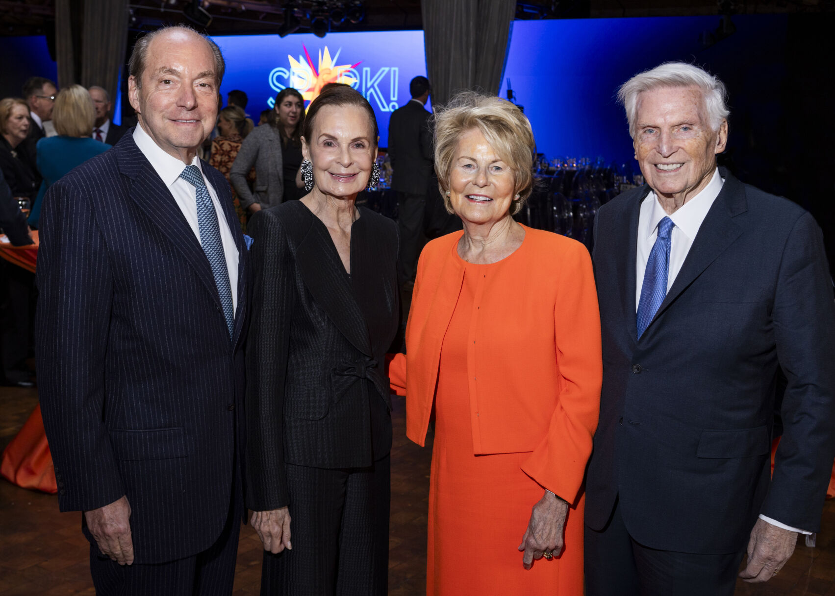 Ronald and Christina Gidwitz with Shirley and Pat Ryan.